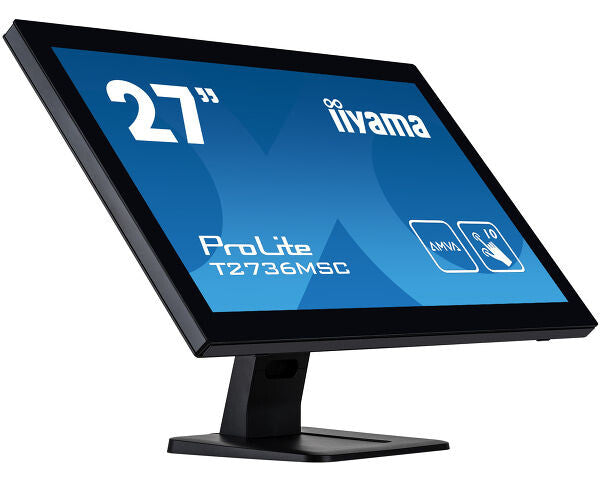 iiyama ProLite T2752MSC-B1 - 68.6 cm (27&quot;) - 1920 x 1080 pixels LED Touchscreen Monitor