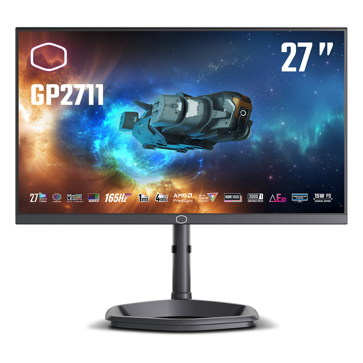 Cooler Master Gaming GP2711 - 68.6 cm (27&quot;) - 2560 x 1440 pixels 2K UHD Monitor