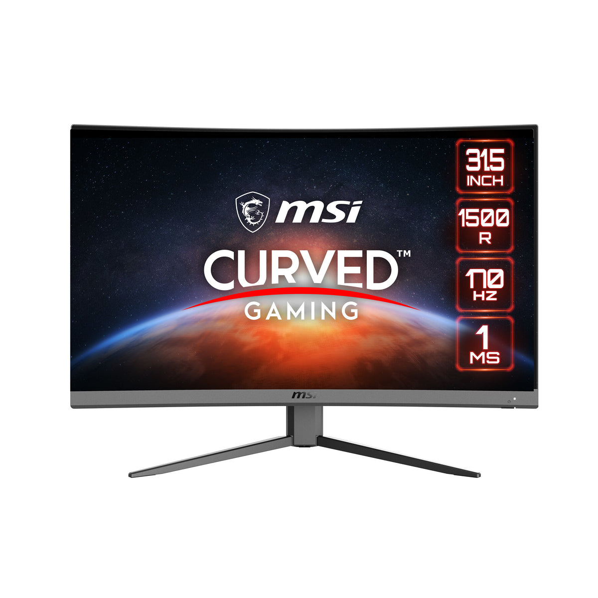 MSI G32CQ4 E2 - 80 cm (31.5&quot;) - 2560 x 1440 pixels Wide Quad HD LCD Monitor