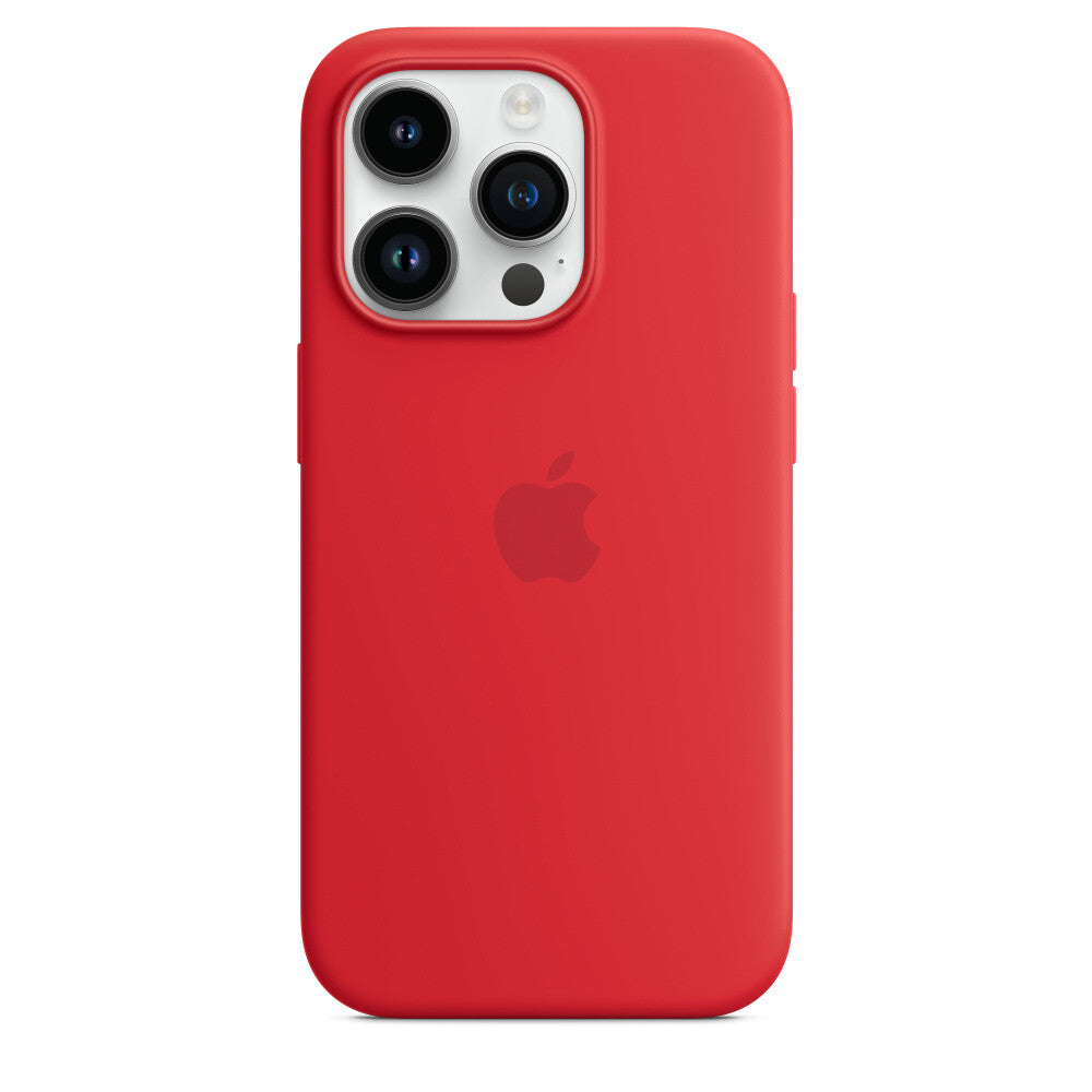 Apple MPTG3ZM/A - Silicone Case with MagSafe for iPhone 14 Pro in (PRODUCT)RED