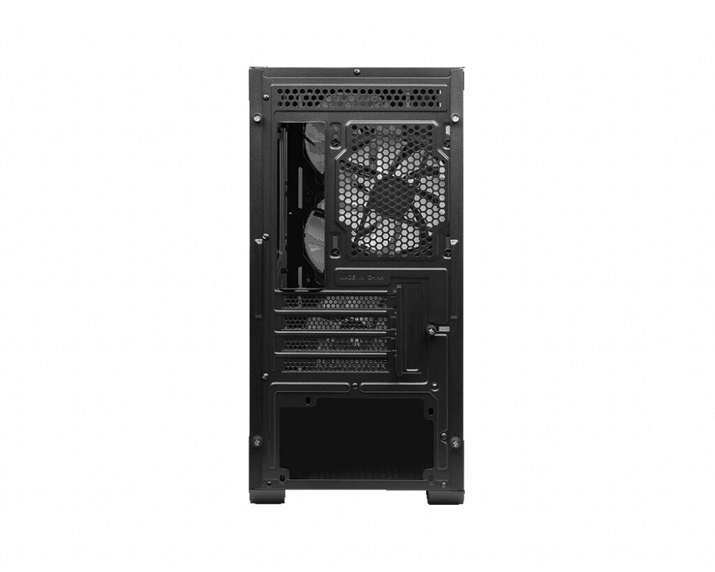 MSI MAG FORGE M100R - MicroATX Mini Tower Case in Black / Transparent