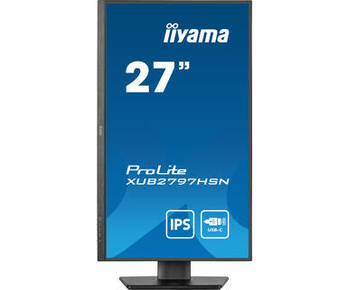 iiyama ProLite XUB2797QSU-B1 - 61 cm (24&quot;) - 2560 x 1440 pixels Wide Quad HD LED Monitor