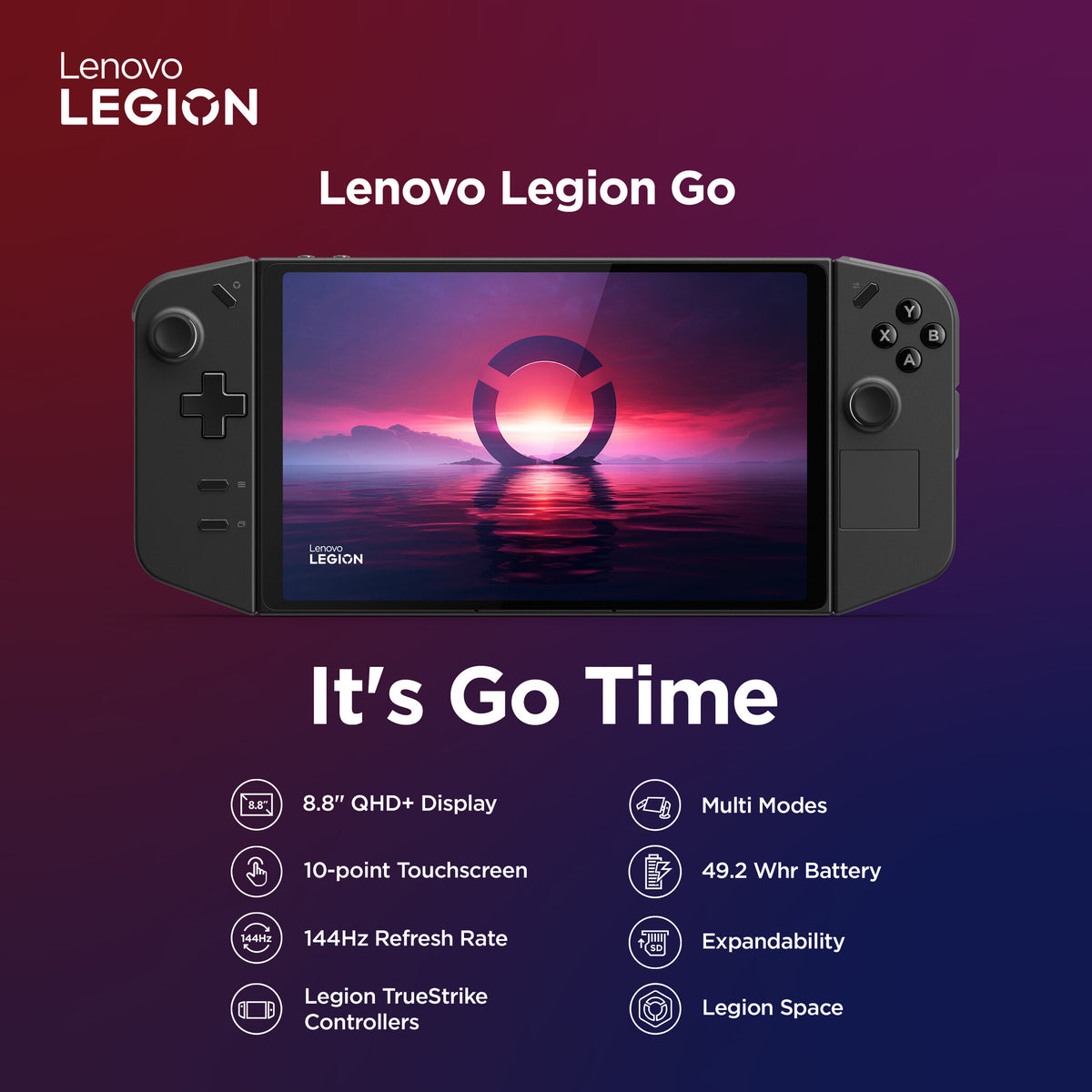 Lenovo Legion Go -  22.4 cm (8.8&quot;) - 512 GB - Portable game console in Black