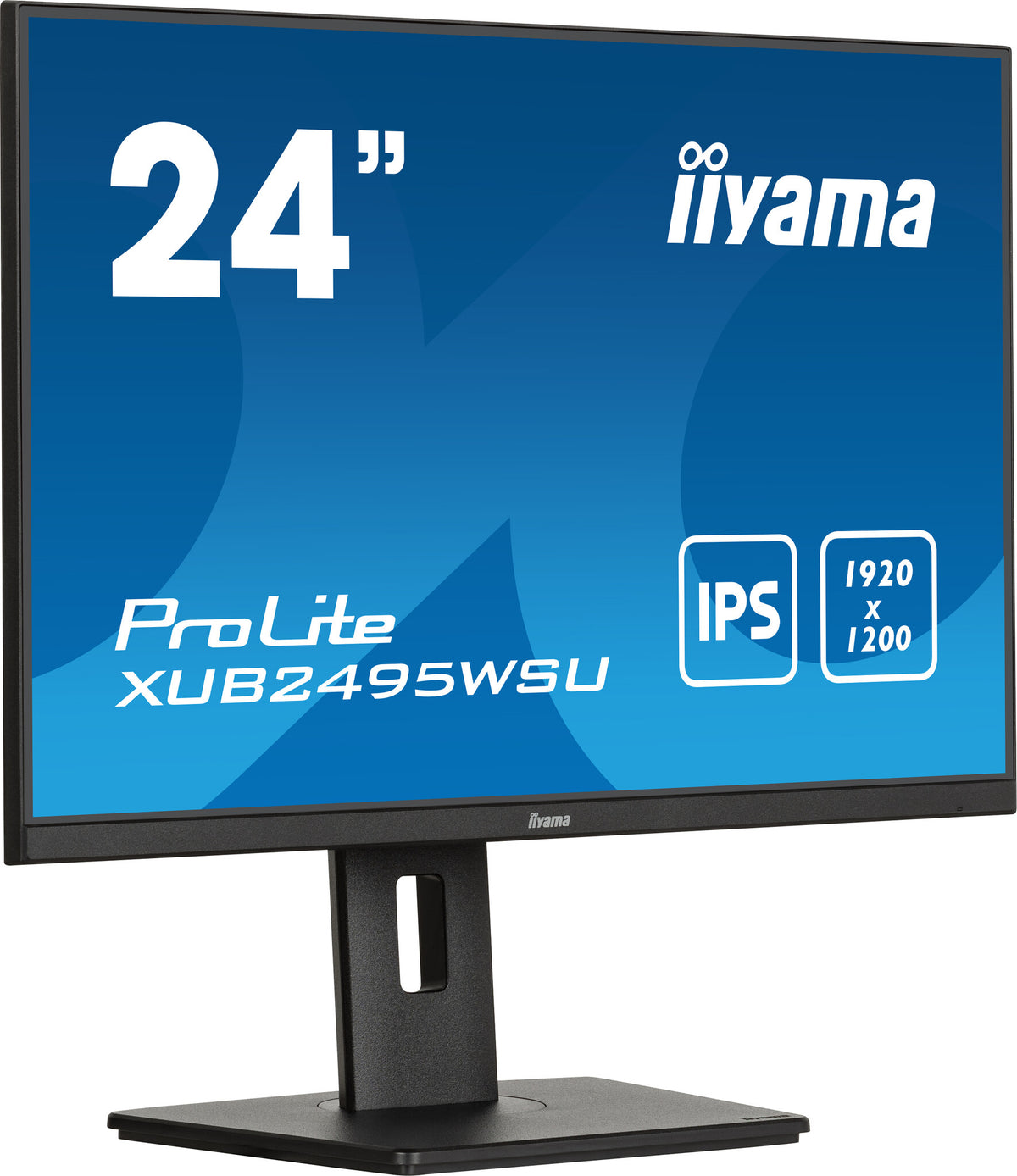 iiyama ProLite XUB2495WSU-B7 - 61 cm (24&quot;) - 1920 x 1200 pixels 4K Ultra HD LED Monitor