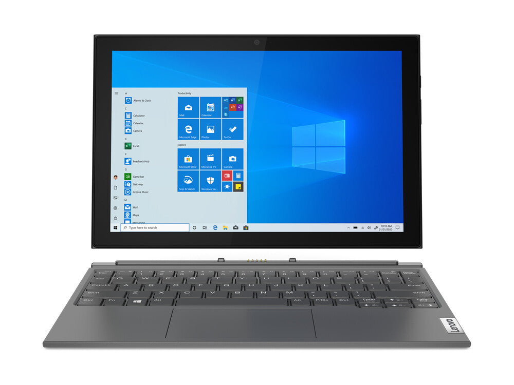 Lenovo IdeaPad Duet 3 10IGL5-LTE Hybrid (2-in-1) - 26.2 cm (10.3&quot;) - Touchscreen - Intel® Celeron® N4020 - 4 GB DDR4-SDRAM - 64 GB eMMC - Wi-Fi 5 - Windows 11 Home in S mode - Grey