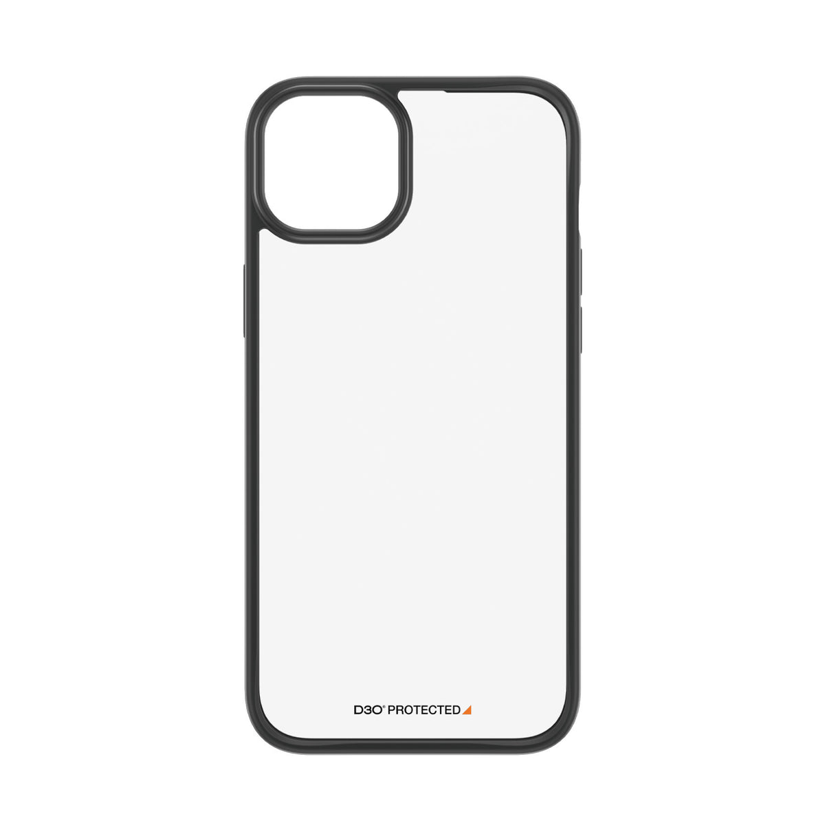 PanzerGlass ® ClearCase with D3O for iPhone 15 Plus in Black