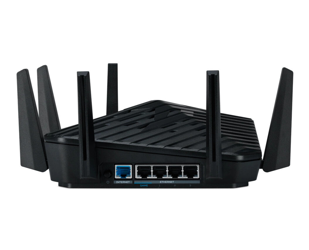 Acer Predator Connect - Gigabit Ethernet Tri-band (2.4 GHz / 5 GHz / 6 GHz) wireless router in Black