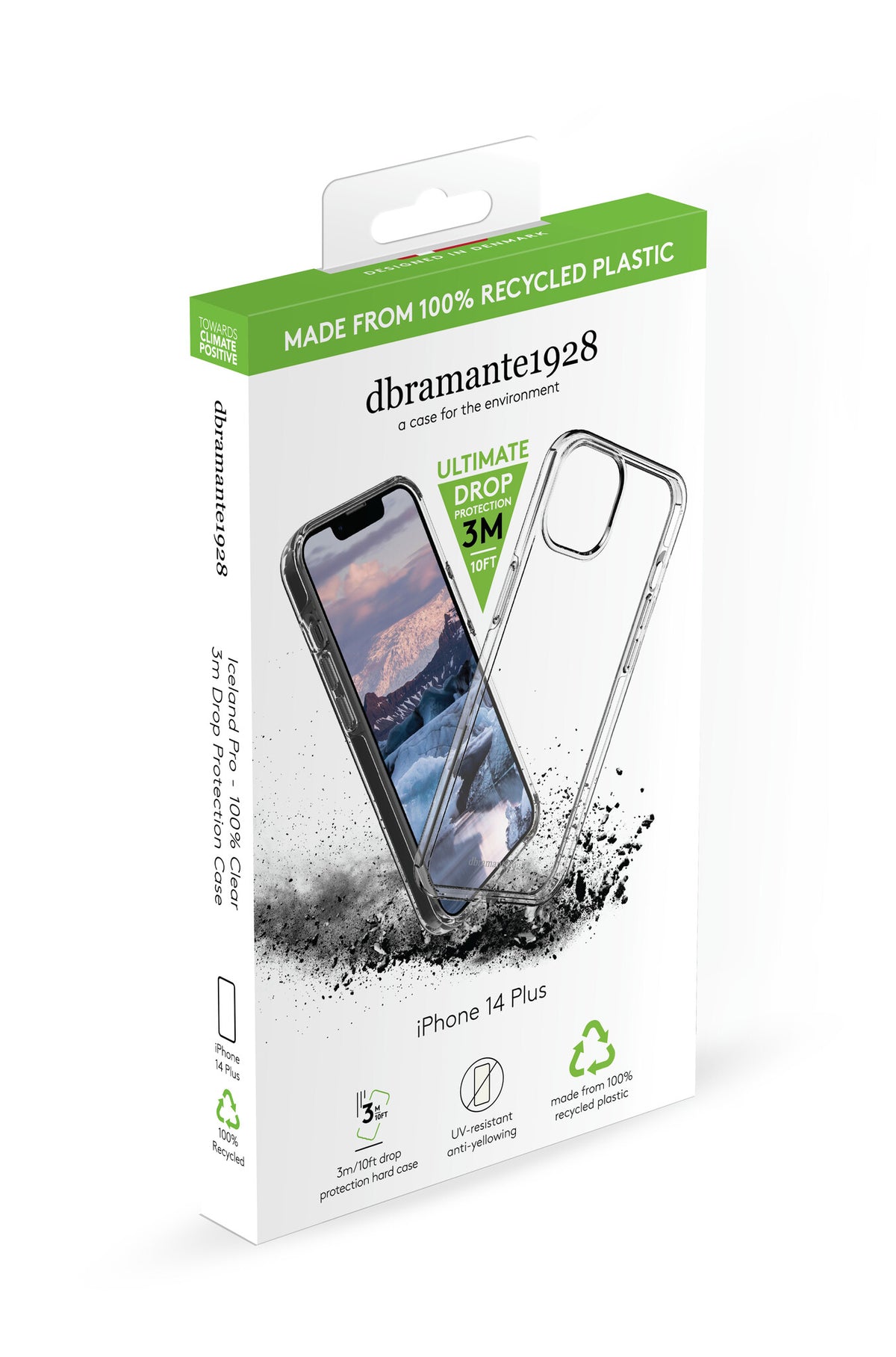 dbramante1928 Iceland Pro for iPhone 14 Plus in Clear