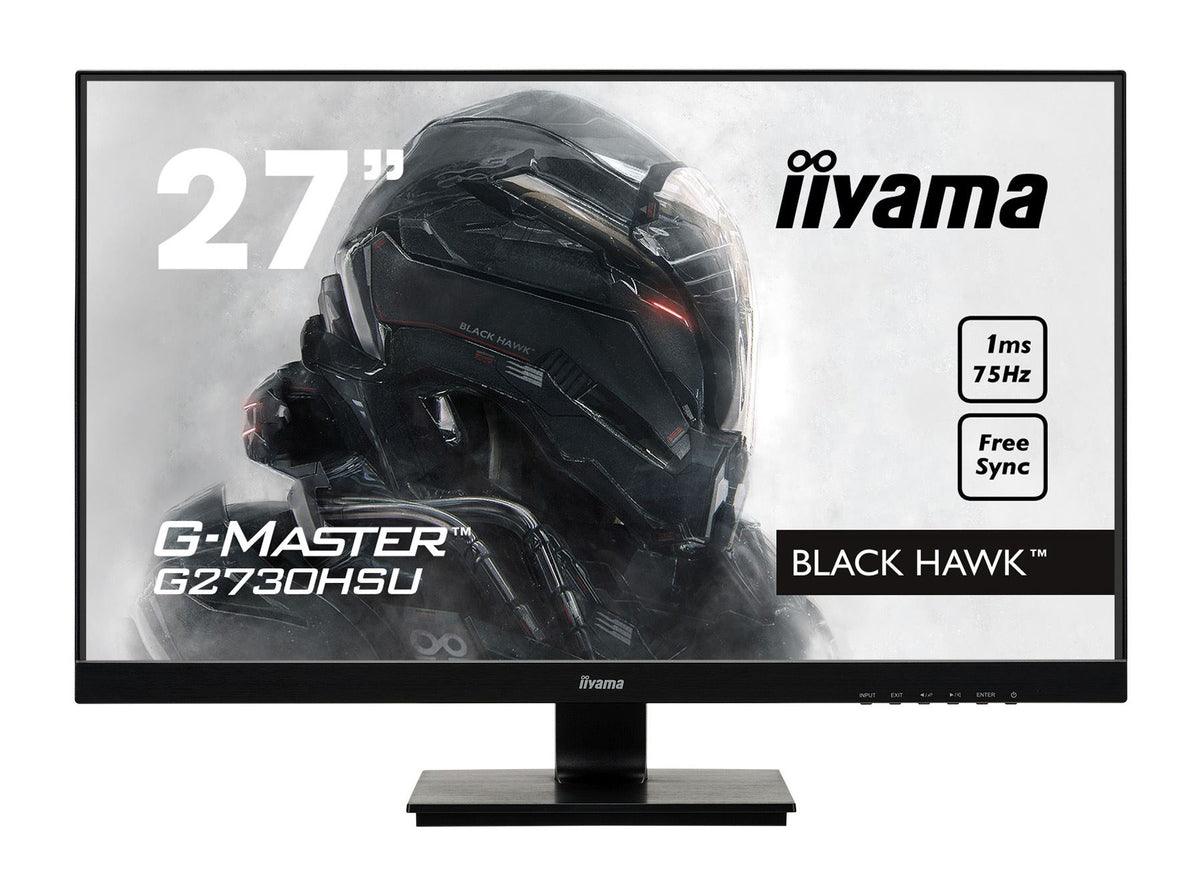 iiyama G-MASTER G2730HSU-B1 LED display 68.6 cm (27&quot;) 1920 x 1080 pixels Full HD Black Monitor