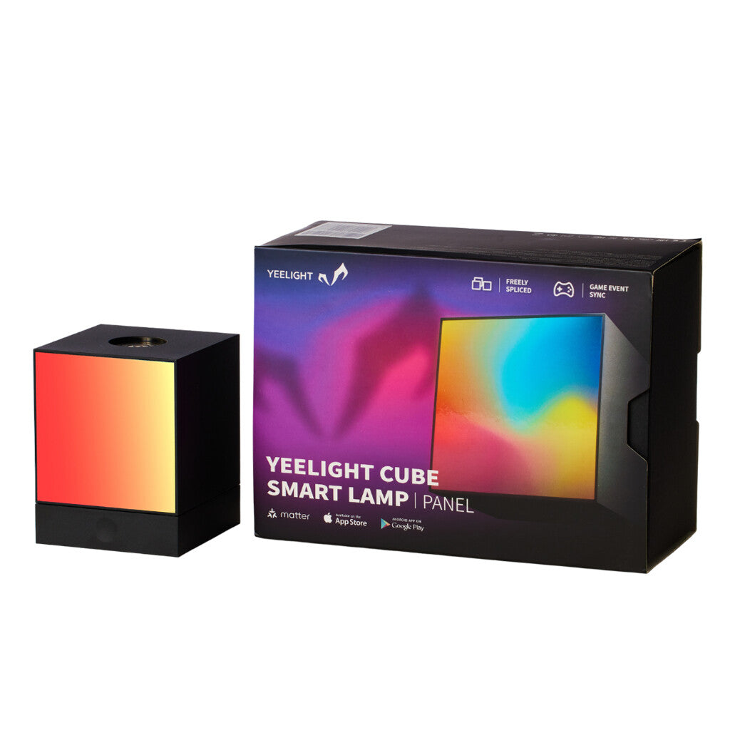 Yeelight Cube (Panel) - Wi-Fi Smart table lamp in Black