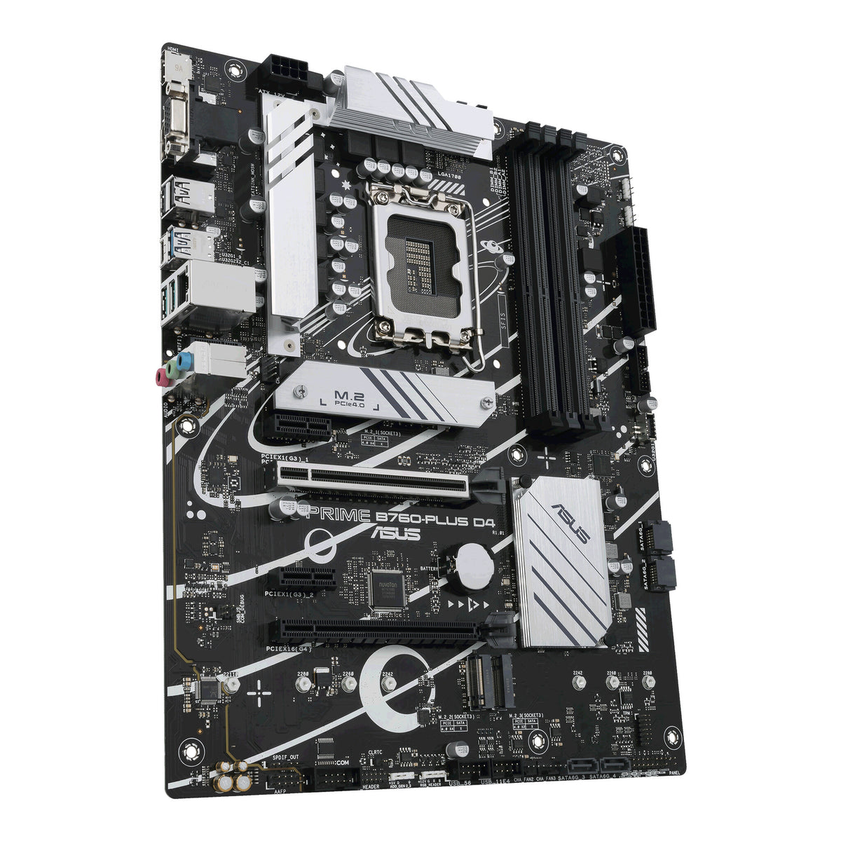 ASUS PRIME B760-PLUS D4 ATX motherboard - Intel B760 LGA 1700