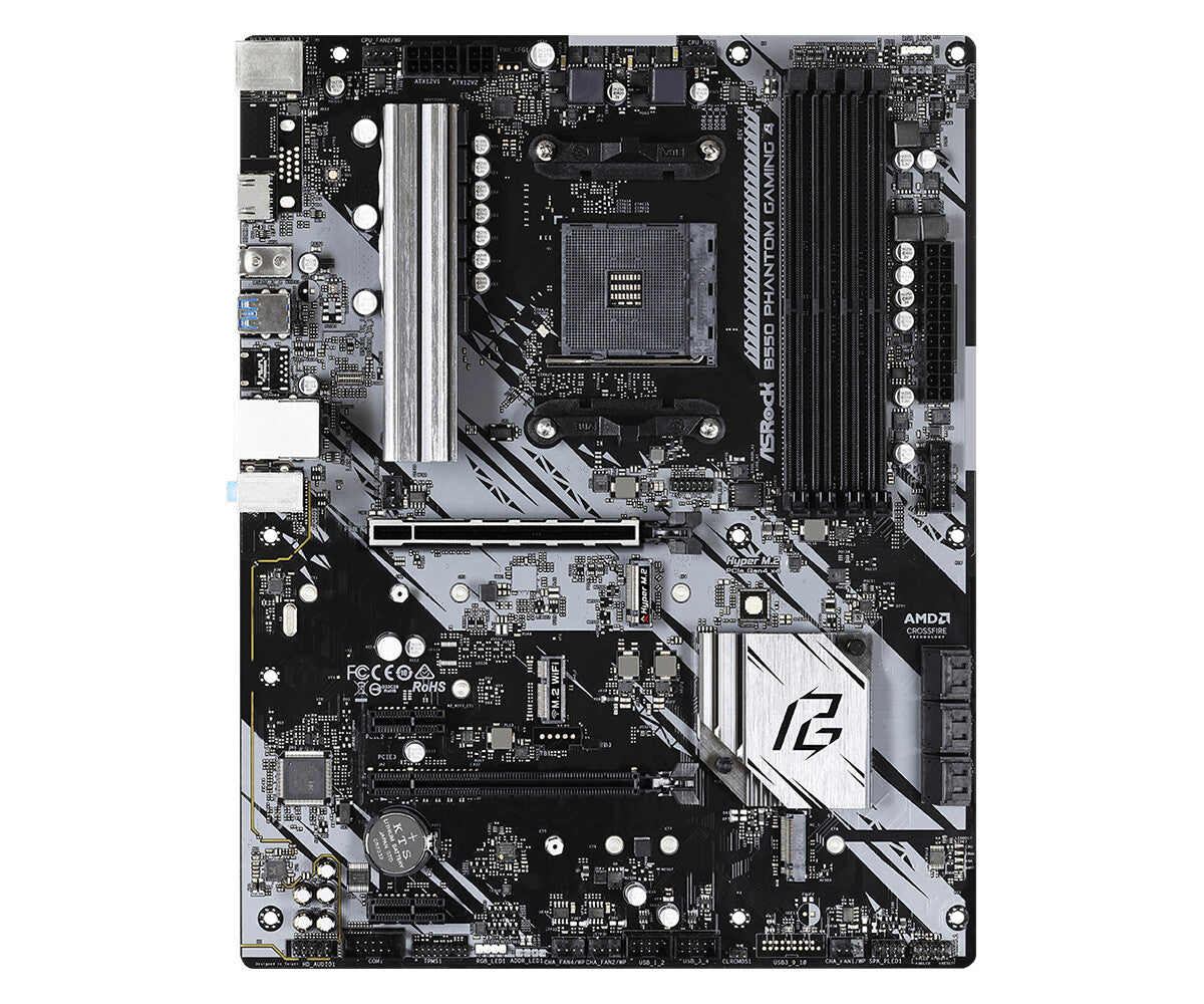 Asrock B550 Phantom Gaming 4 ATX motherboard - AMD B550 Socket AM4