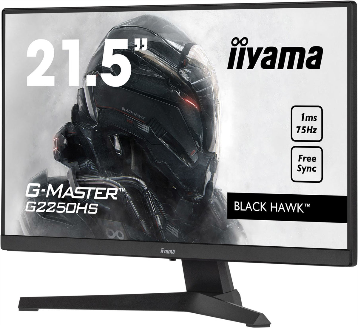 iiyama G-MASTER G2250HS-B1 Computer Monitor 54.6 cm (21.5&quot;) 1920 x 1080 pixels Full HD LED Black