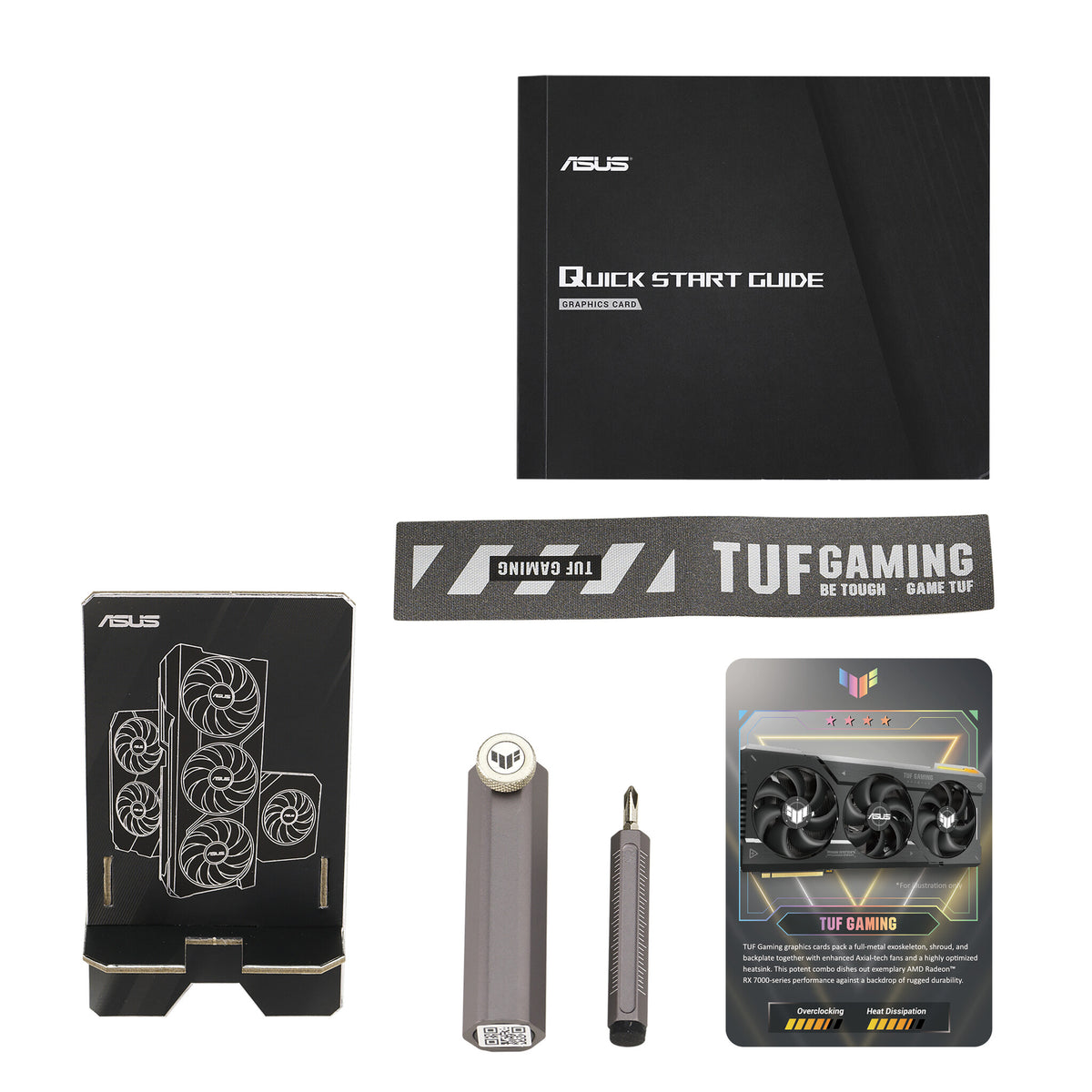 ASUS TUF Gaming - AMD 16 GB GDDR6 Radeon RX 7800 XT graphics card