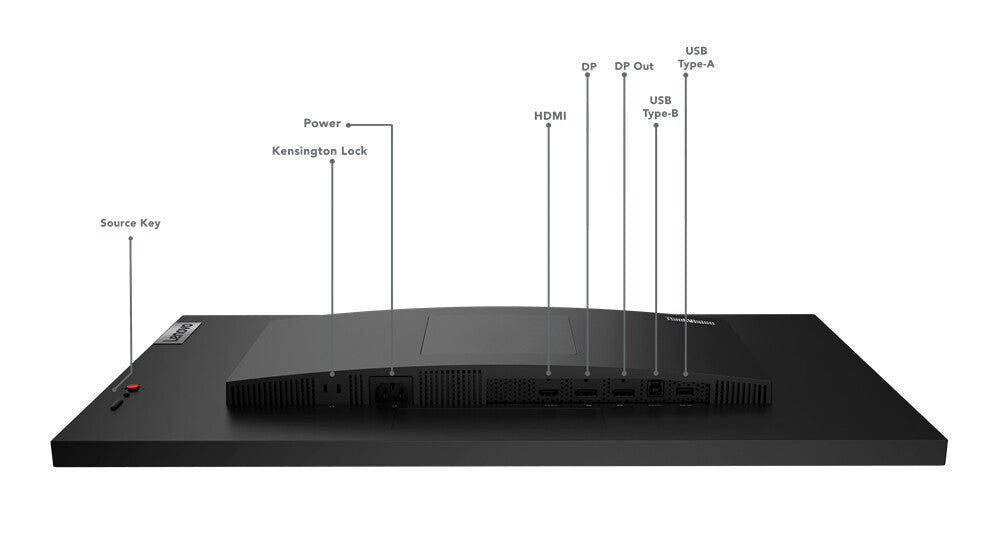 Lenovo ThinkVision P27Q-30 - 68.6 cm (27&quot;) - 2560 x 1440 pixels QHD W-LED Monitor