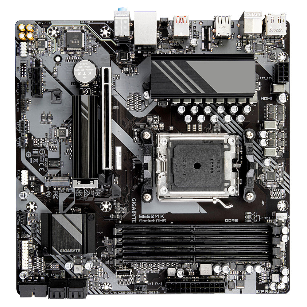 Gigabyte B650M K - AMD B650 Socket AM5 micro ATX motherboard