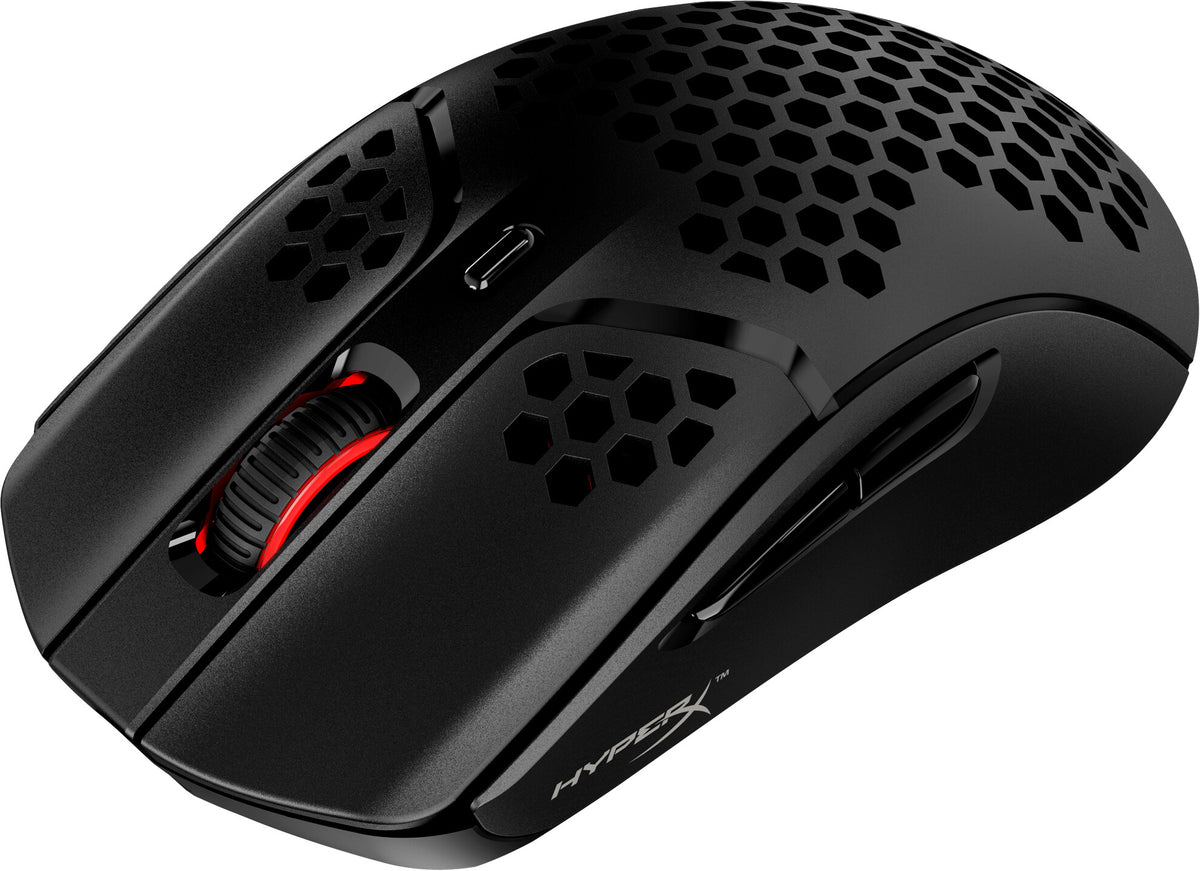 HyperX Pulsefire Haste - RF Wireless + USB Type-A Optical Gaming Mouse in Black - 16,000 DPI