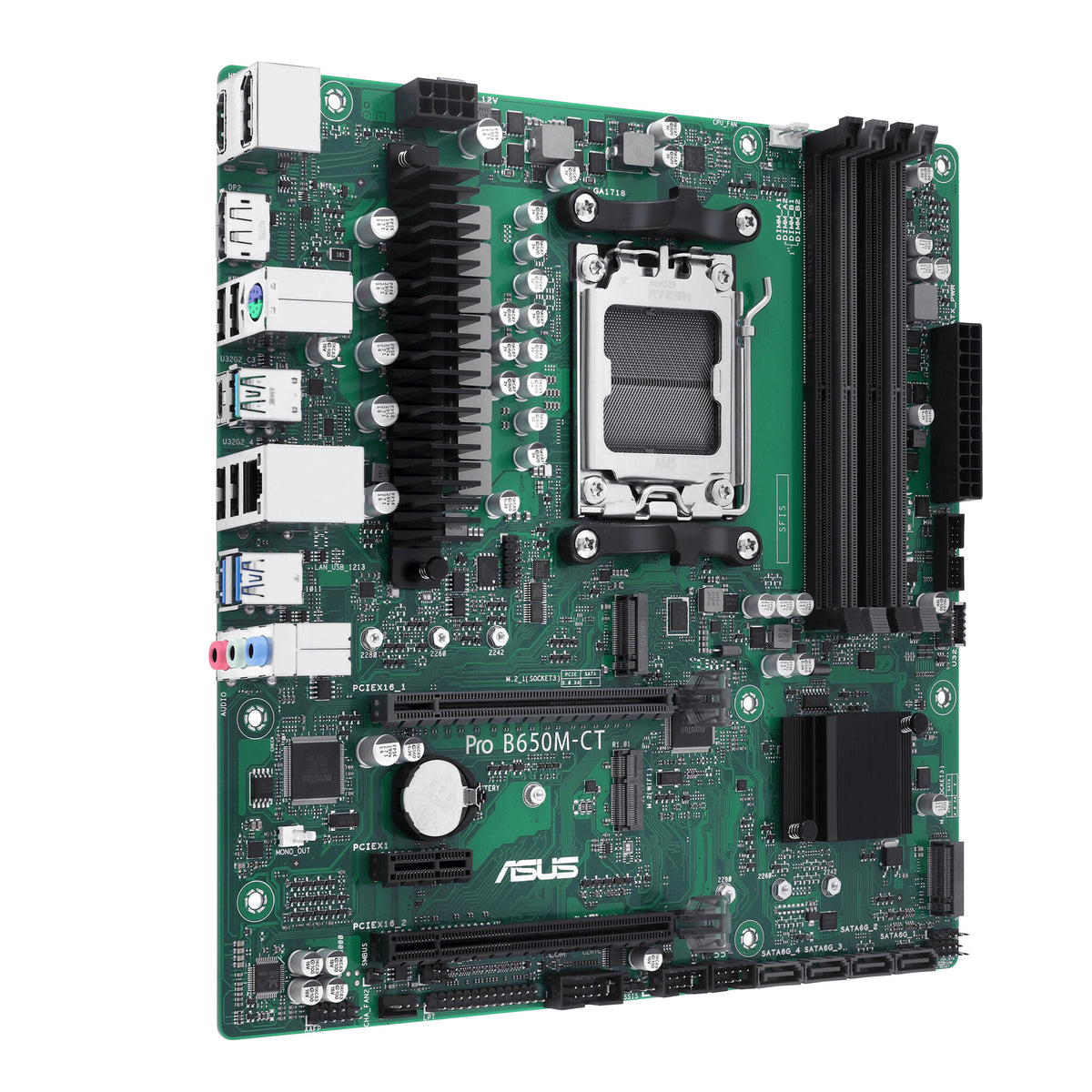 ASUS PRO B650M-CT-CSM micro ATX motherboard - AMD B650 Socket AM5