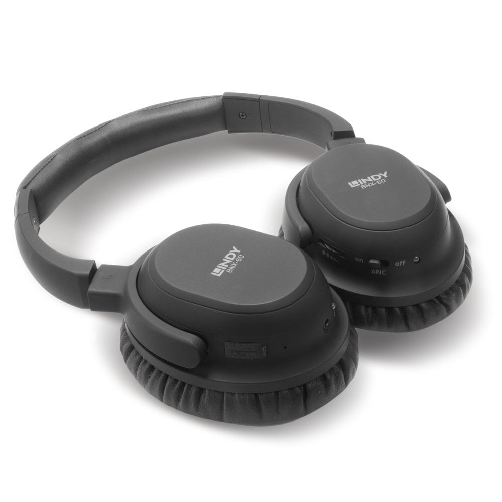 Lindy BNX-60 - Wireless Active Noise Cancelling Headphones with aptX