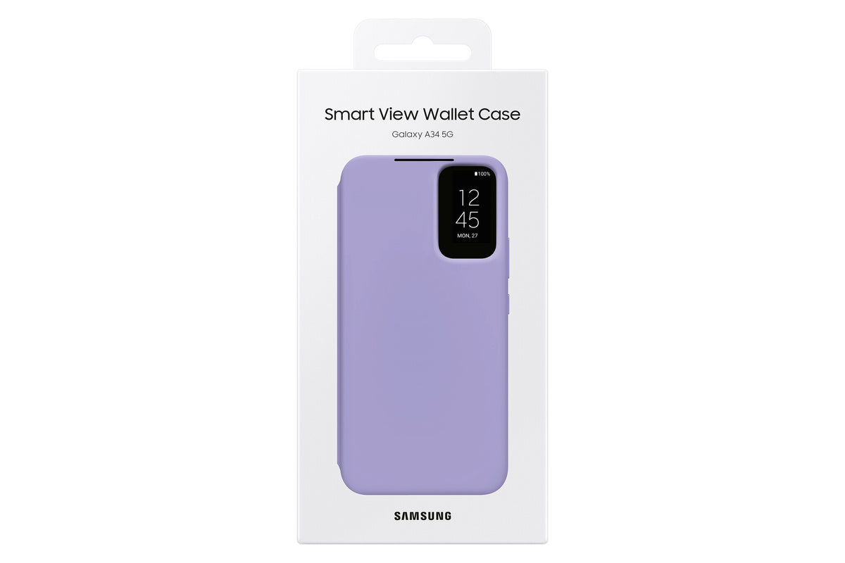 Samsung Wallet case for Galaxy A34 in Blueberry