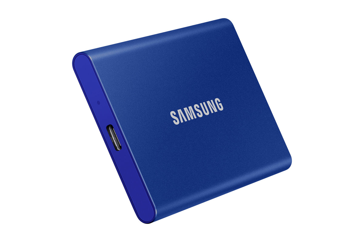 Samsung Portable SSD T7 in Blue - 1 TB