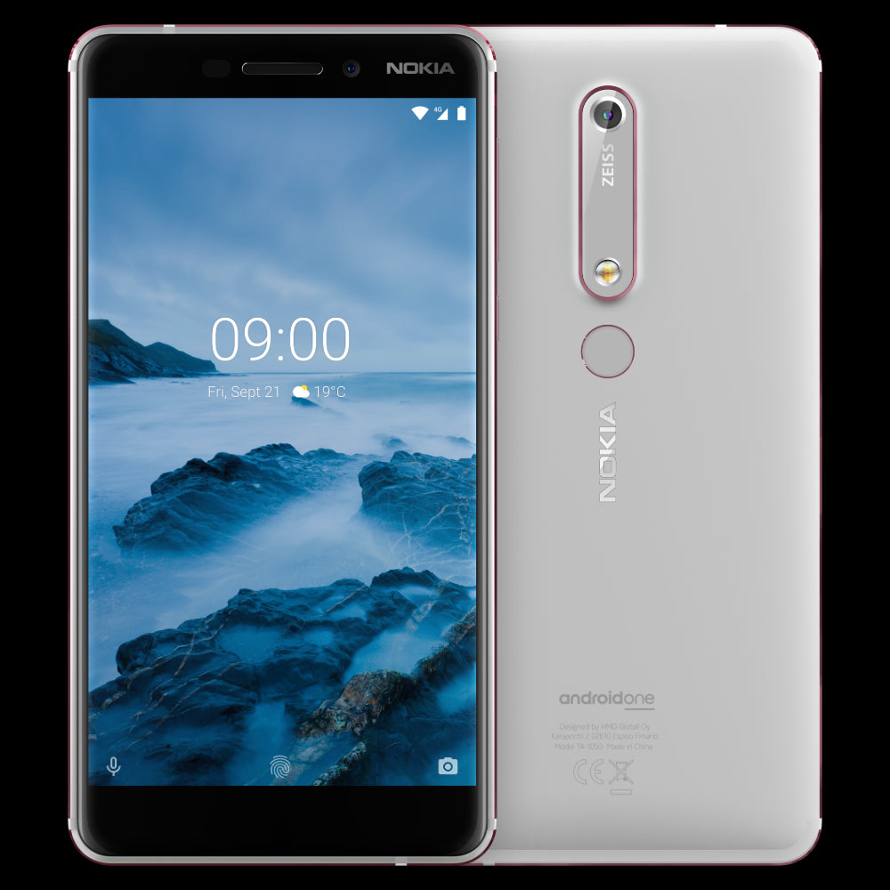 Nokia 6.1 - 32 GB - White - Fair Condition - Unlocked