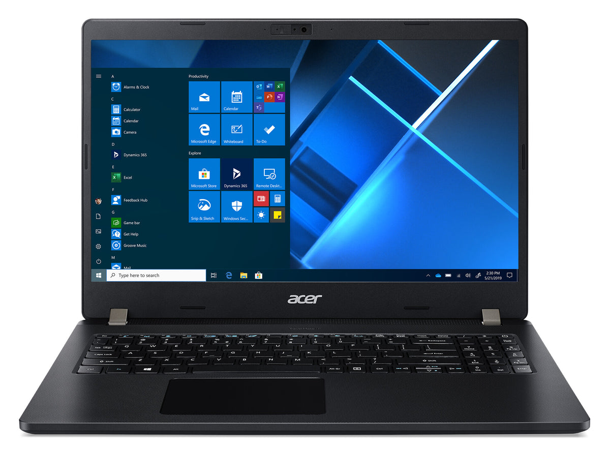 Acer TravelMate P2 Laptop - 39.6 cm (15.6&quot;) - Intel® Core™ i7-1165G7 - 16 GB DDR4-SDRAM - 512 GB SSD - Wi-Fi 6 - Windows 11 Pro - Black