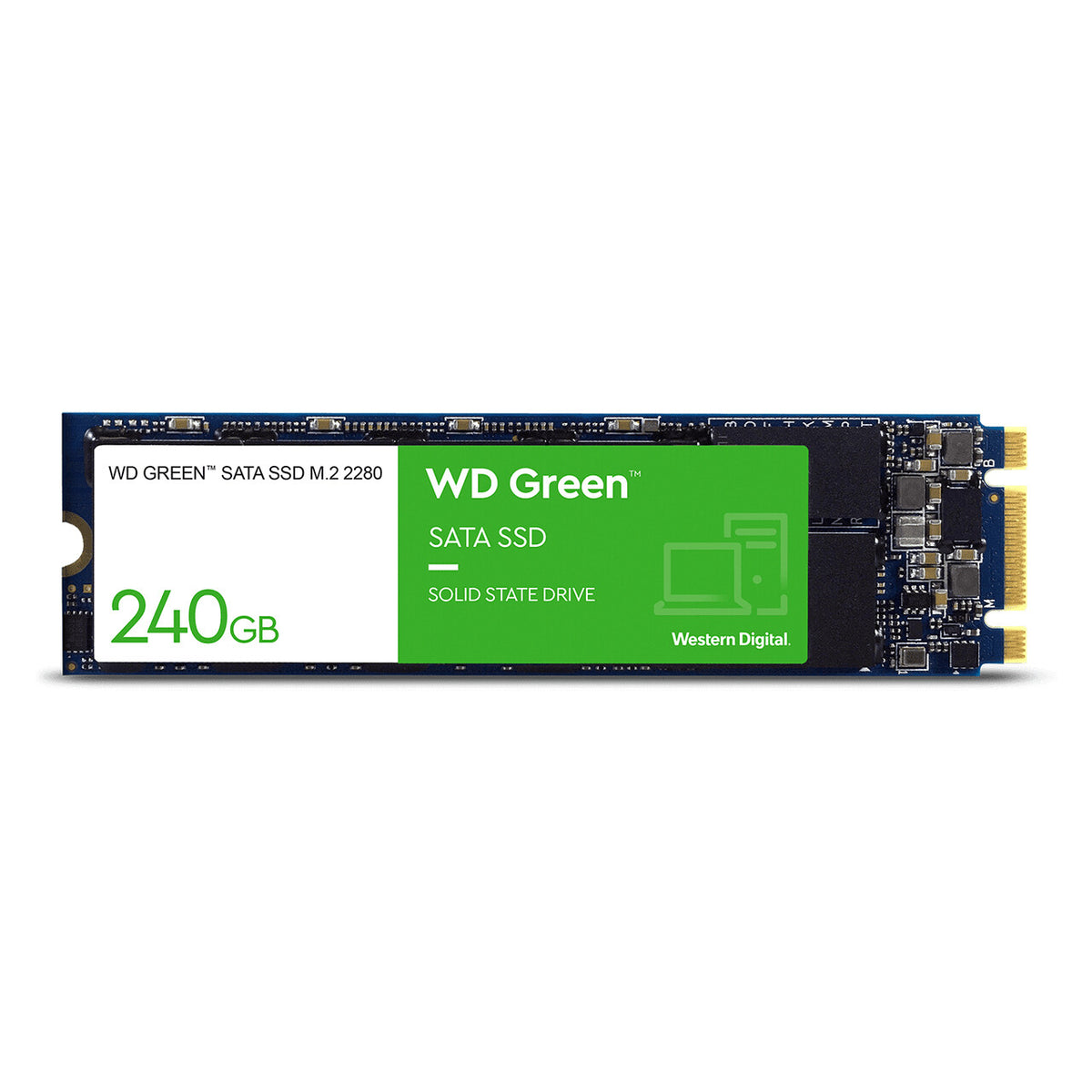 Western Digital WD Green - PCI Express 3.0 NVMe M.2 SSD - 240 GB