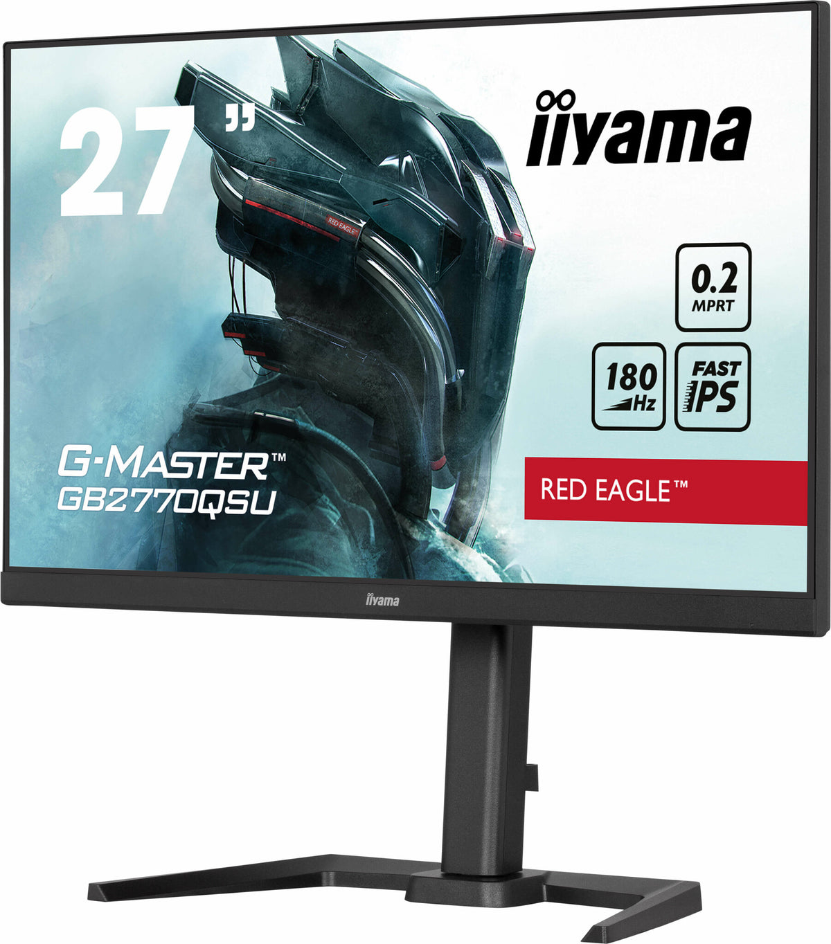 iiyama G-MASTER GB2770QSU-B6 - 68.6 cm (27&quot;) - 2560 x 1440 pixels 2K Ultra HD LCD Monitor