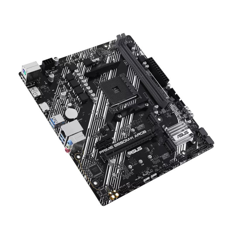 ASUS PRIME B550M-K ARGB micro ATX motherboard - AMD B550 Socket AM4