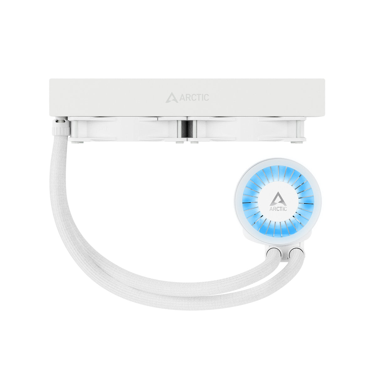 ARCTIC Liquid Freezer III 240 A-RGB - All-in-One Liquid CPU Cooler in White - 240mm