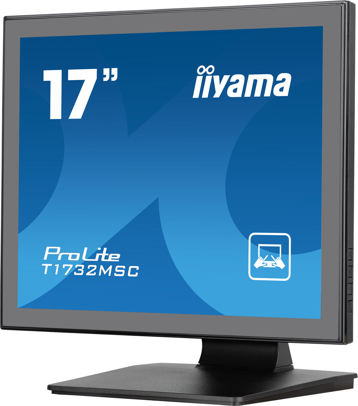 iiyama ProLite computer monitor 43.2 cm (17&quot;) 1280 x 1024 pixels LED Touchscreen Table Black