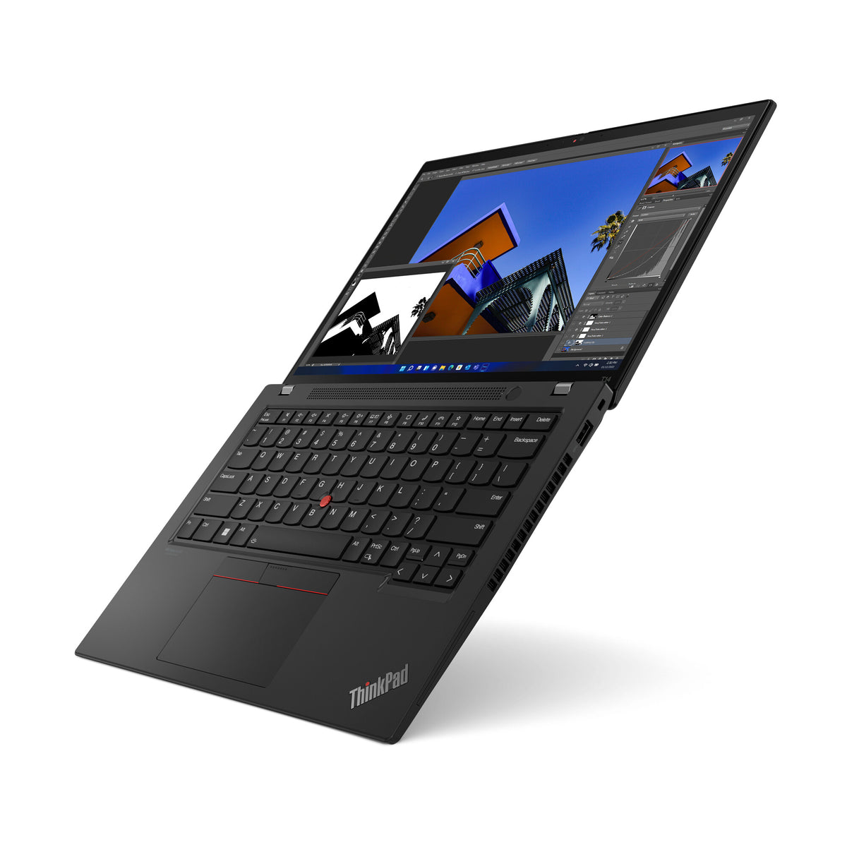 Lenovo ThinkPad T14 Laptop - 35.6 cm (14&quot;) - Intel® Core™ i5-1235U - 8 GB DDR4-SDRAM - 256 GB SSD - Wi-Fi 6E - Windows 11 Pro - Black