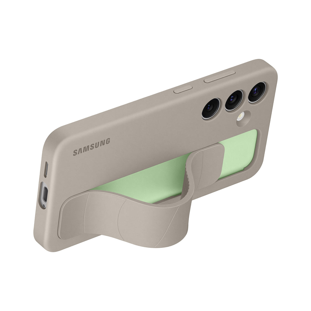 Samsung Standing Grip Case for Galaxy S24 in Taupe