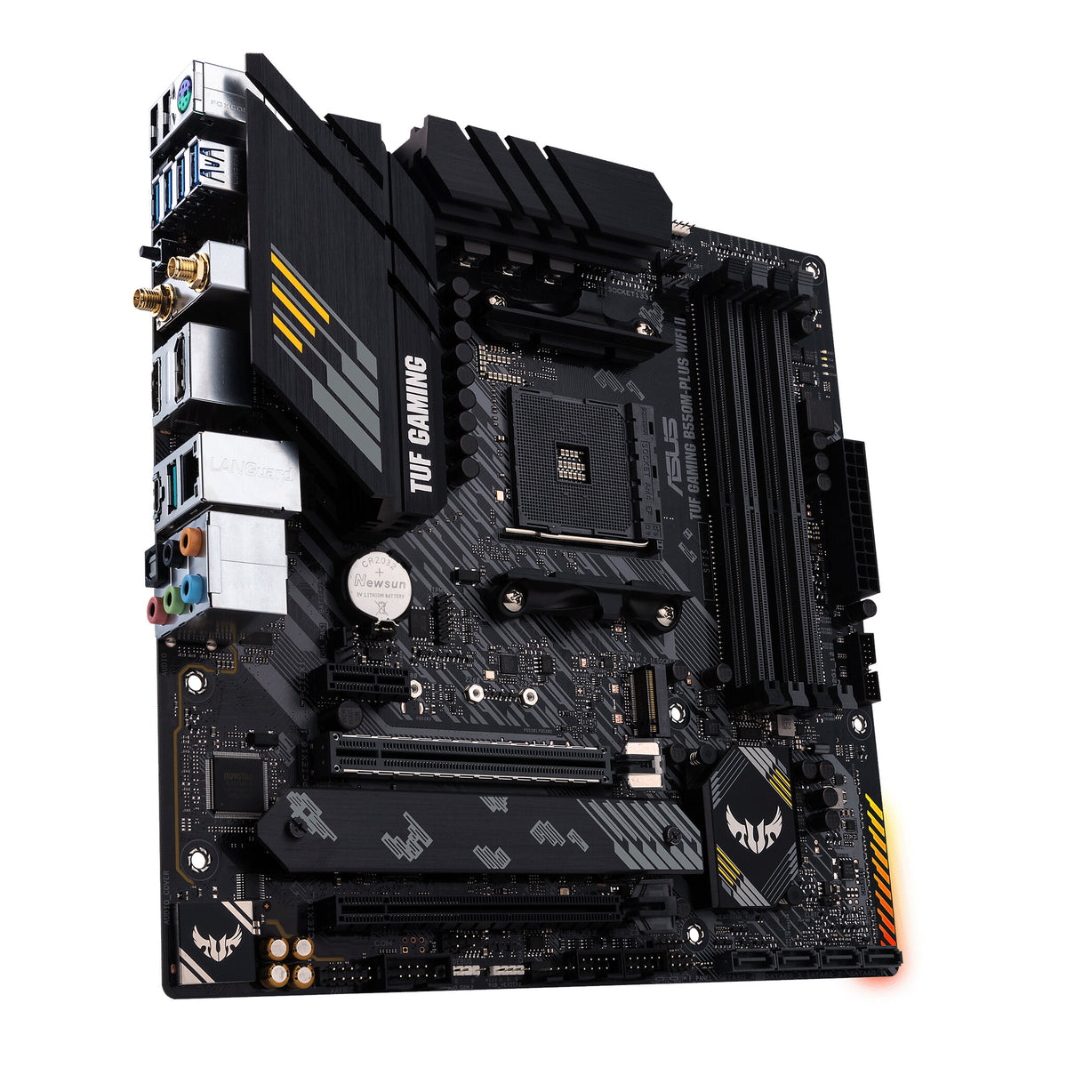 ASUS TUF GAMING B550M-PLUS WIFI II micro ATX motherboard - AMD B550 Socket AM4