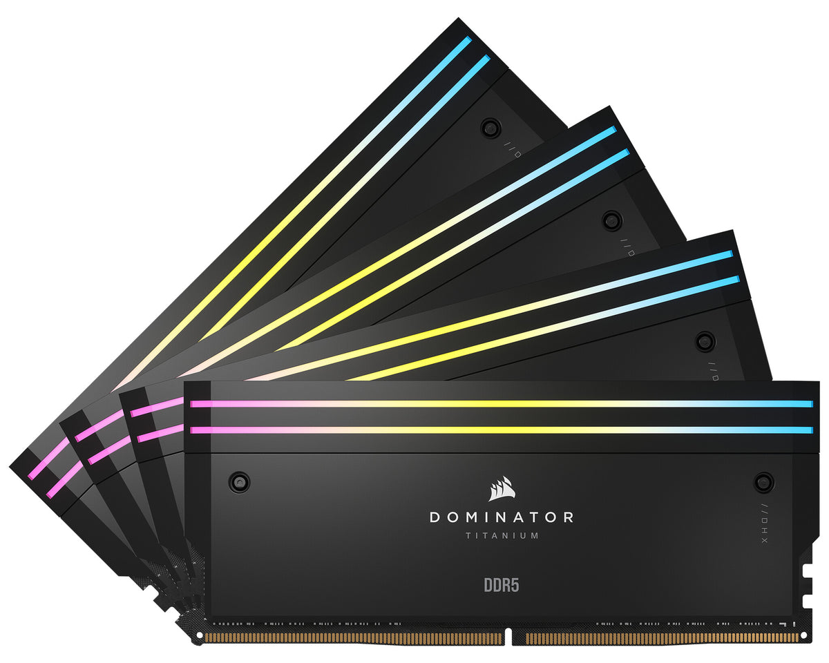 Corsair Dominator Titanium RGB - 64 GB 4 x 16 GB DDR5 6400 MHz memory module