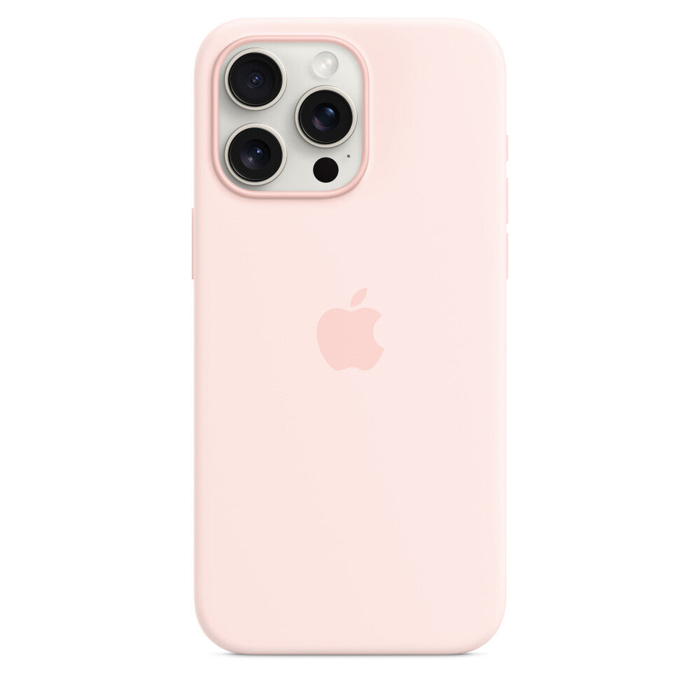 Apple MT1U3ZM/A - Silicone Case with MagSafe for iPhone 15 Pro Max in Pink