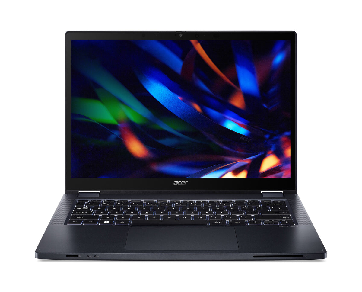 Acer TravelMate Spin P4 Hybrid (2-in-1) - 35.6 cm (14&quot;) - Touchscreen - Intel® Core™ i5-1335U - 8 GB DDR4-SDRAM - 512 GB SSD - Wi-Fi 6E - Windows 11 Pro - Blue