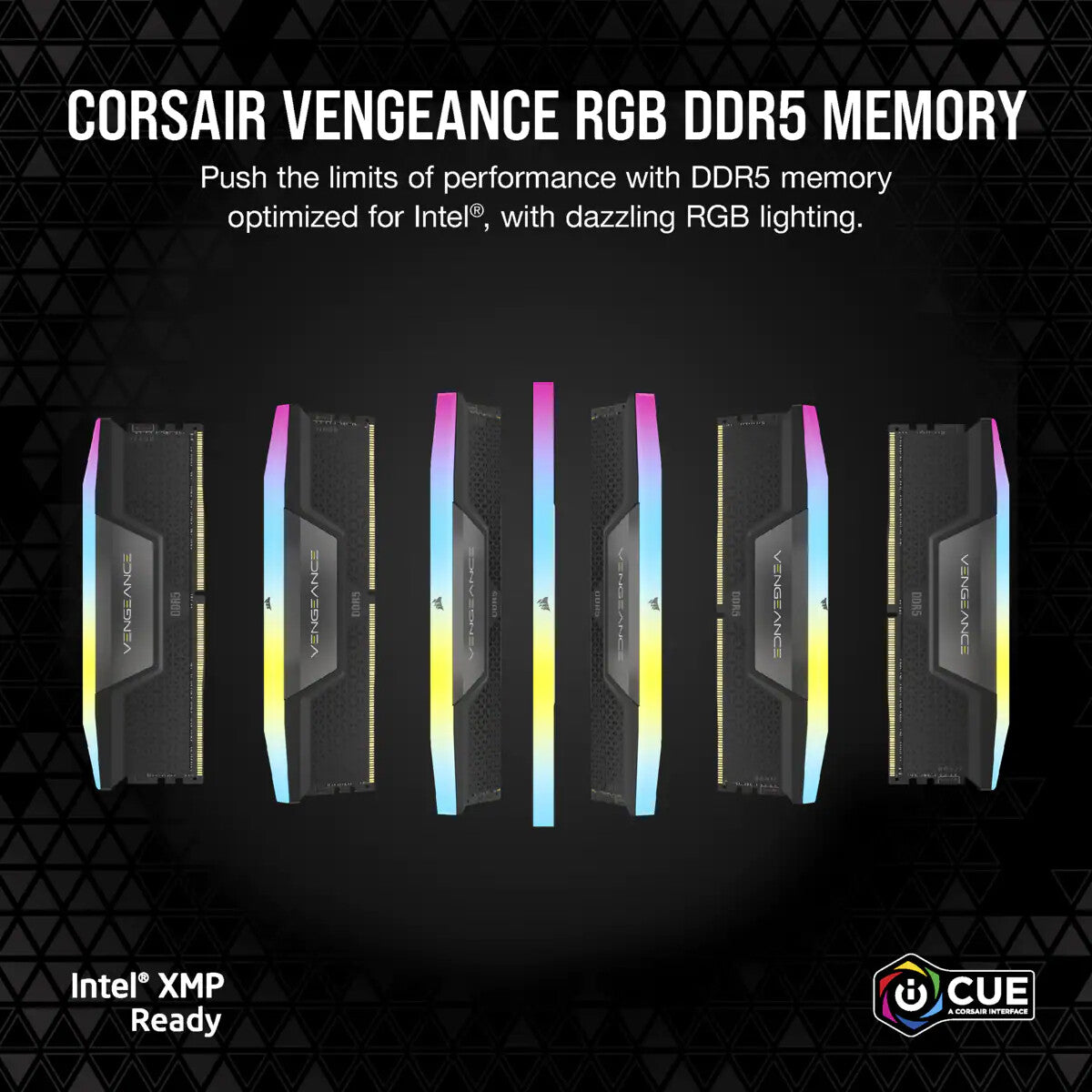 Corsair Vengeance RGB - 64 GB 2 x 32 GB DDR5 6000 MHz memory module
