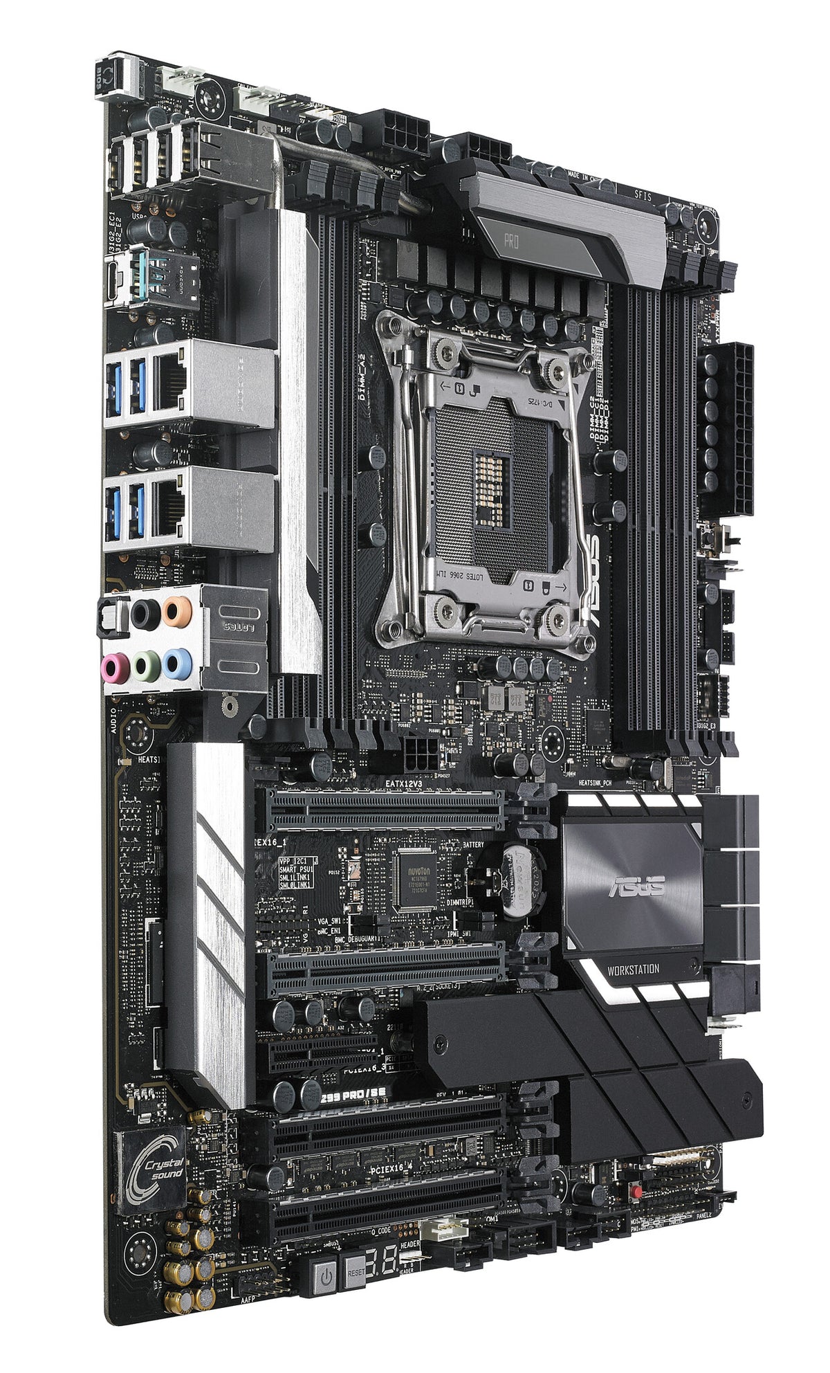 ASUS WS X299 PRO/SE ATX motherboard - Intel® X299 LGA 2066 Socket R4