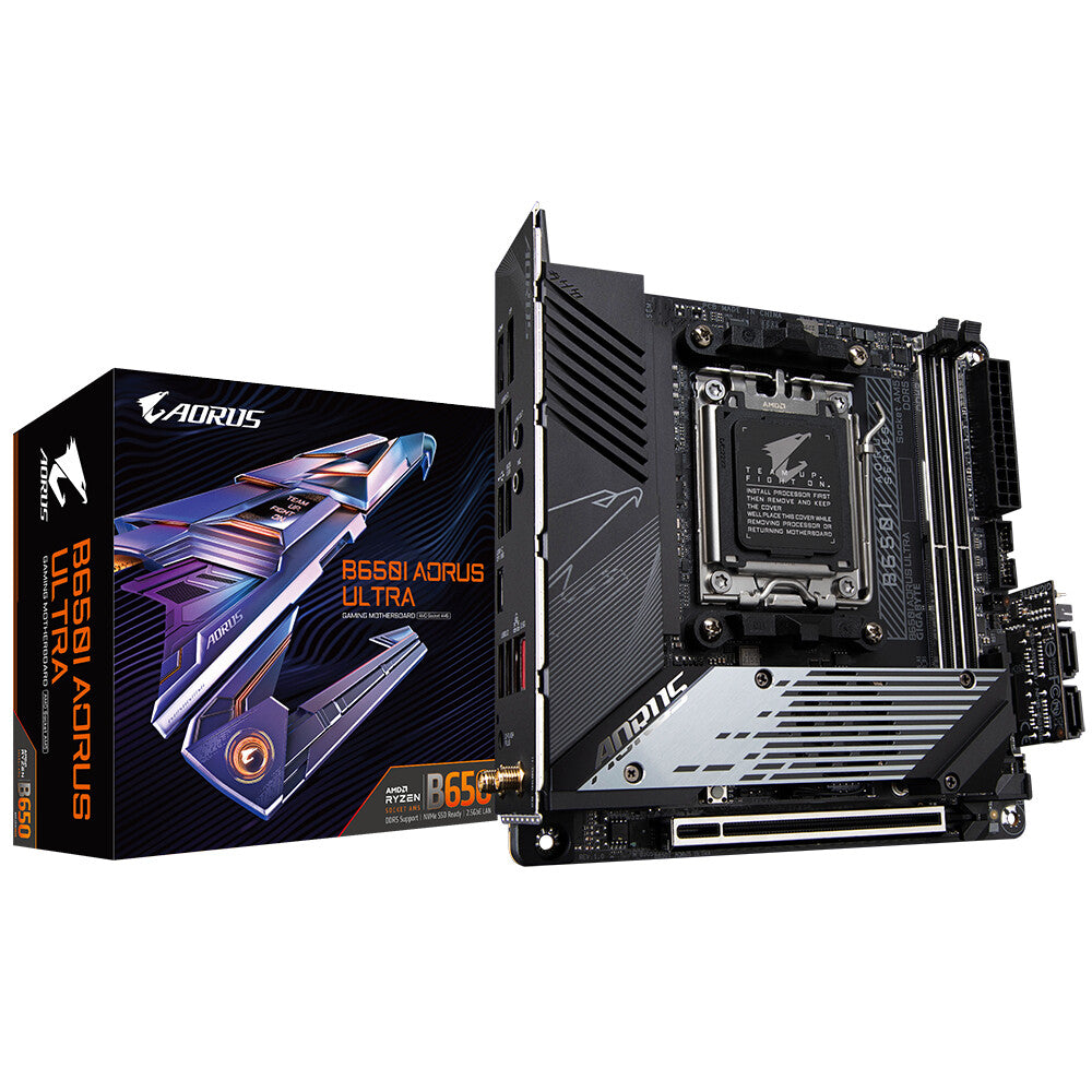 Gigabyte B650I AORUS ULTRA Mini-ITX motherboard - AMD B650 Socket AM5