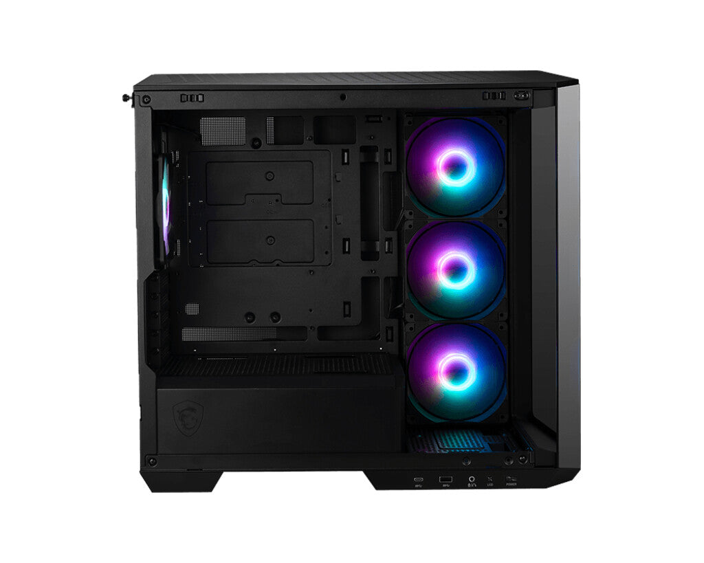MSI MAG PANO M100R PZ - MicroATX Mid Tower Case in Black