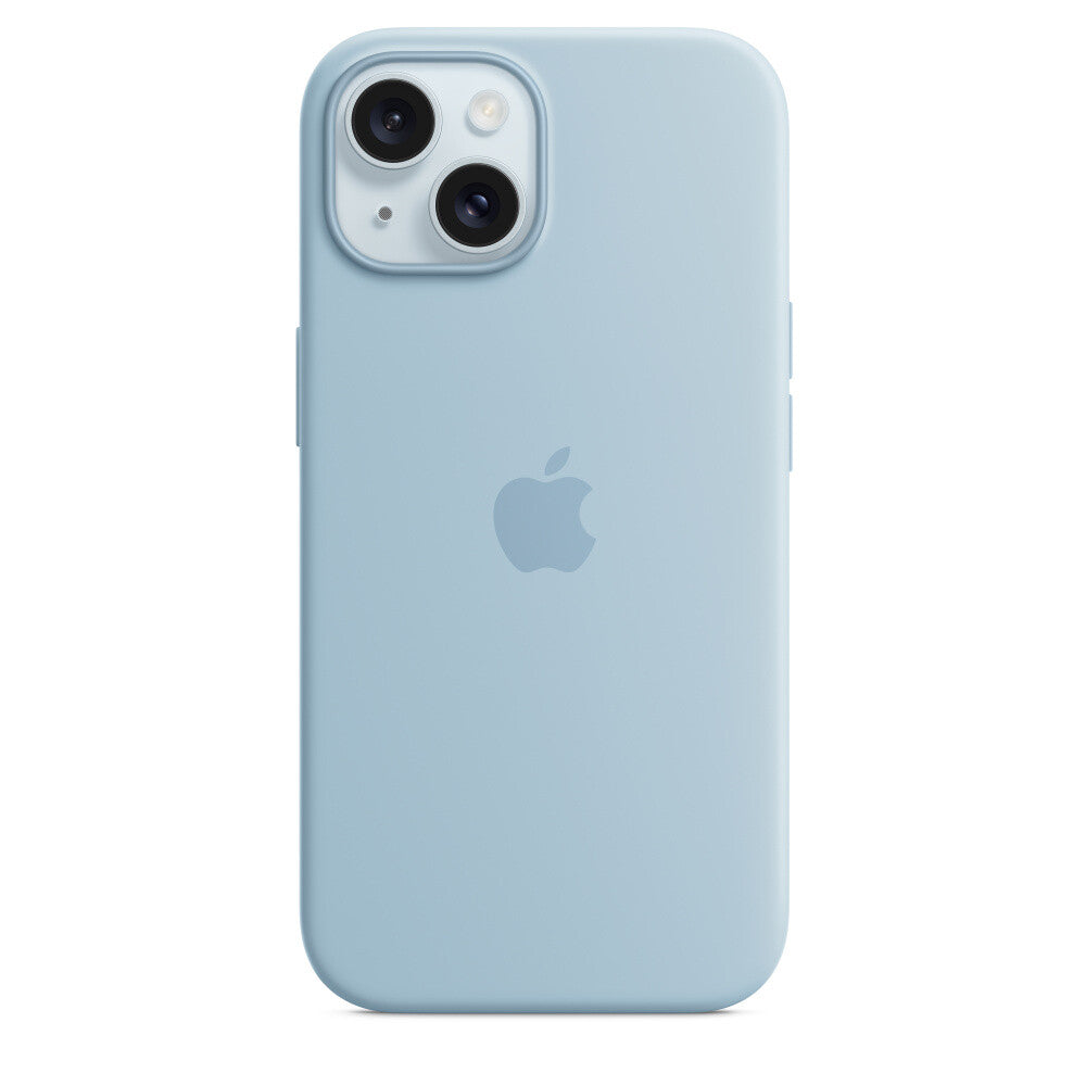 Apple MWND3ZM/A - Silicone Case with MagSafe for iPhone 15 in Light Blue
