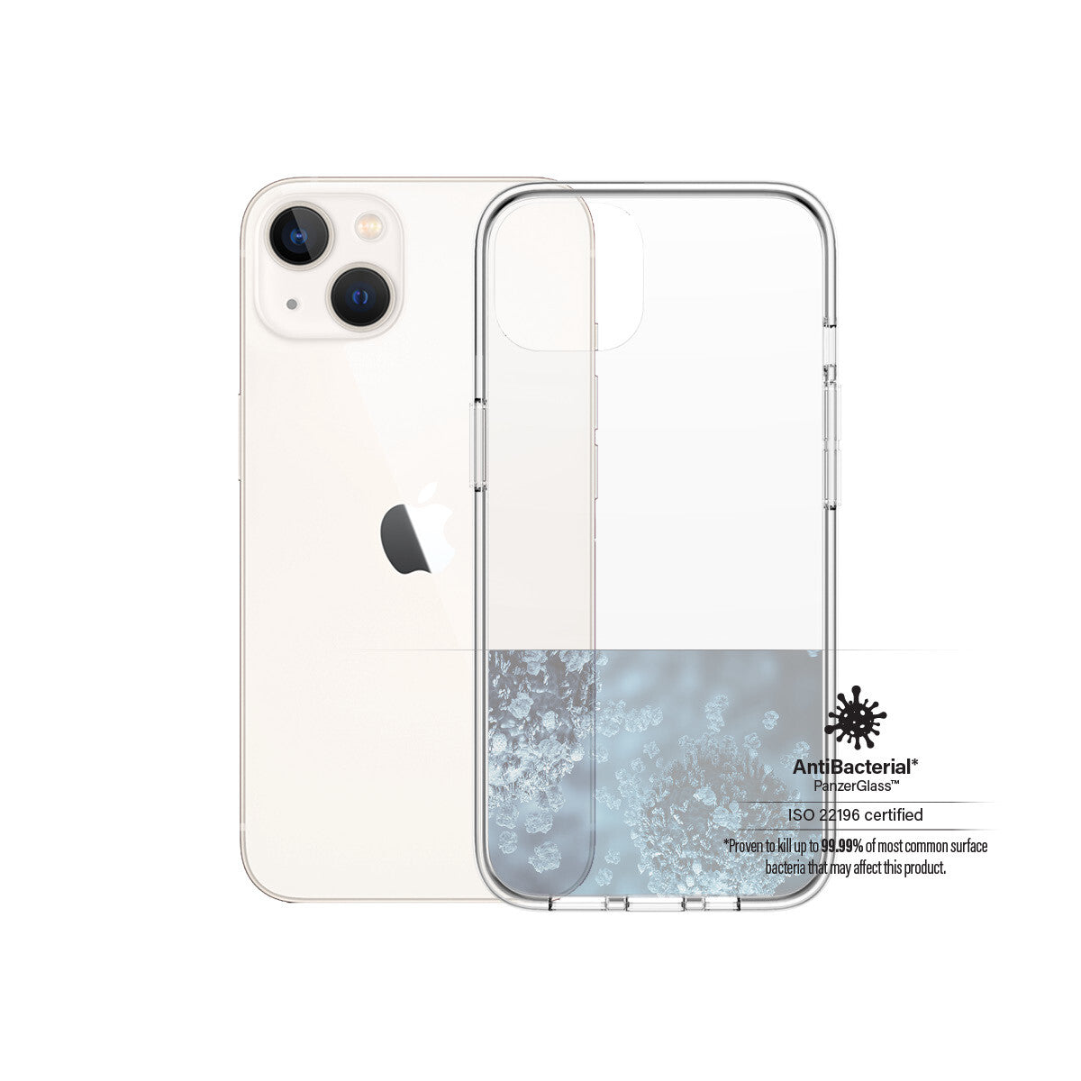 PanzerGlass ® ClearCase for iPhone 13 in Transparent