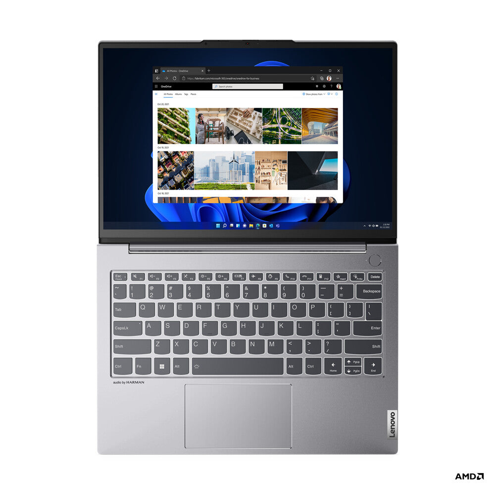 Lenovo ThinkBook 13s G4 ARB Laptop - 33.8 cm (13.3&quot;) - AMD Ryzen™ 5 6600U - 8 GB LPDDR5-SDRAM - 256 GB SSD - Wi-Fi 6E - Windows 11 Pro - Grey