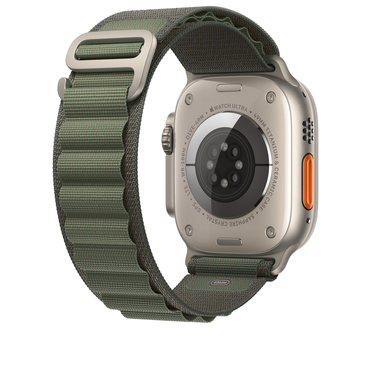 Apple MQE43ZM/A - 49mm Green Alpine Loop - Large