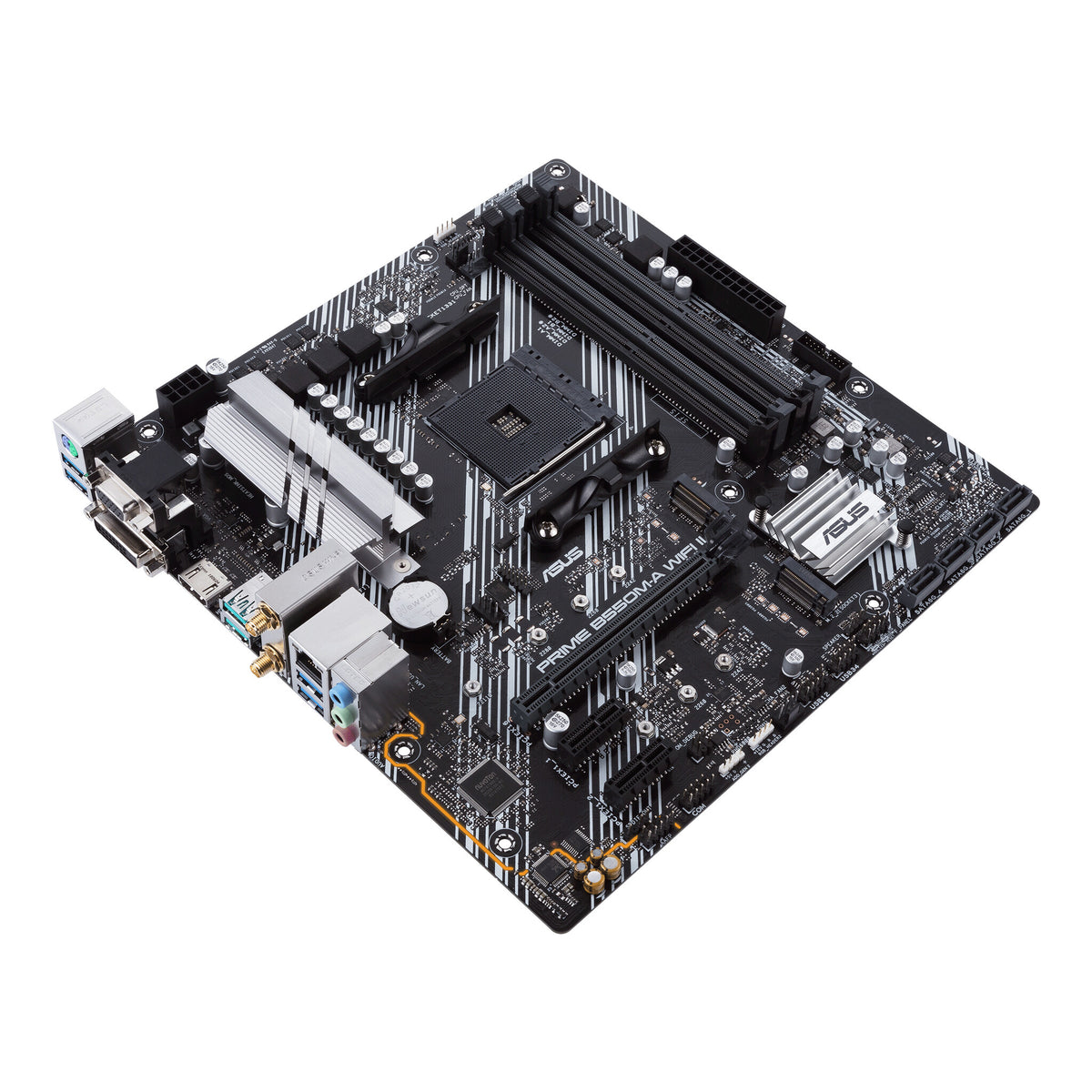 ASUS PRIME B550M-A WIFI II micro ATX motherboard - AMD B550 Socket AM4