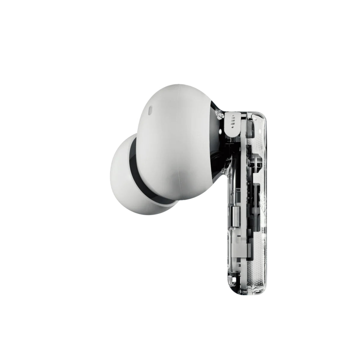 Nothing Ear (a) - True Wireless Stereo (TWS) In-ear Bluetooth Earbuds in Transparent / White