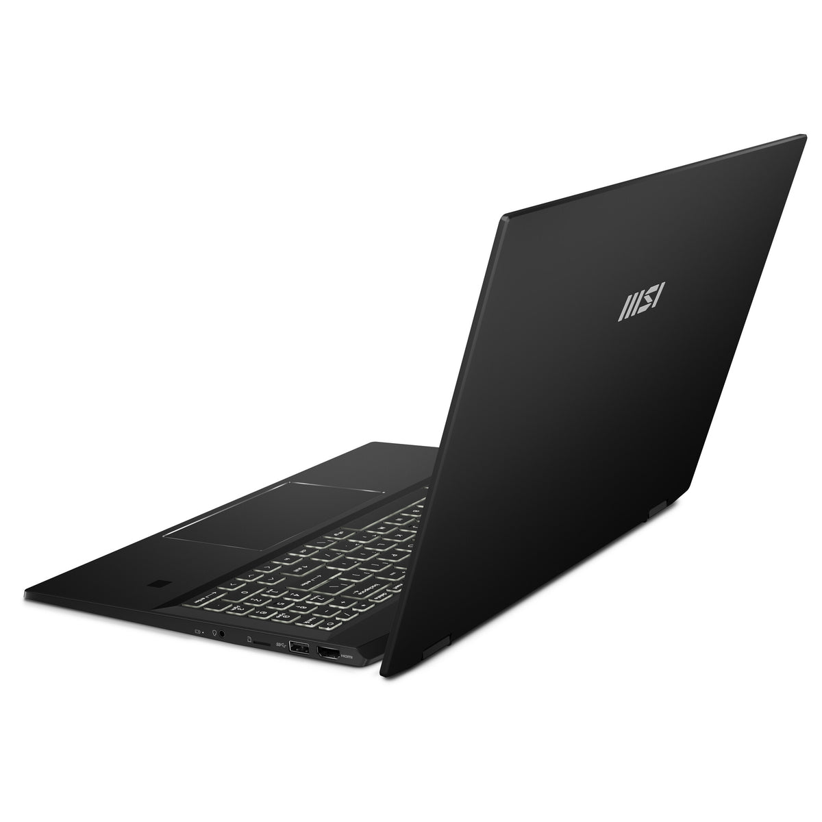 MSI Summit E16 AI Studio Hybrid (2-in-1) - 40.6 cm (16&quot;) - Touchscreen - Intel Core Ultra 7 155H - 32 GB LPDDR5-SDRAM - 2 TB SSD - NVIDIA GeForce RTX 4060 - Wi-Fi 7 - Windows 11 Pro - Black