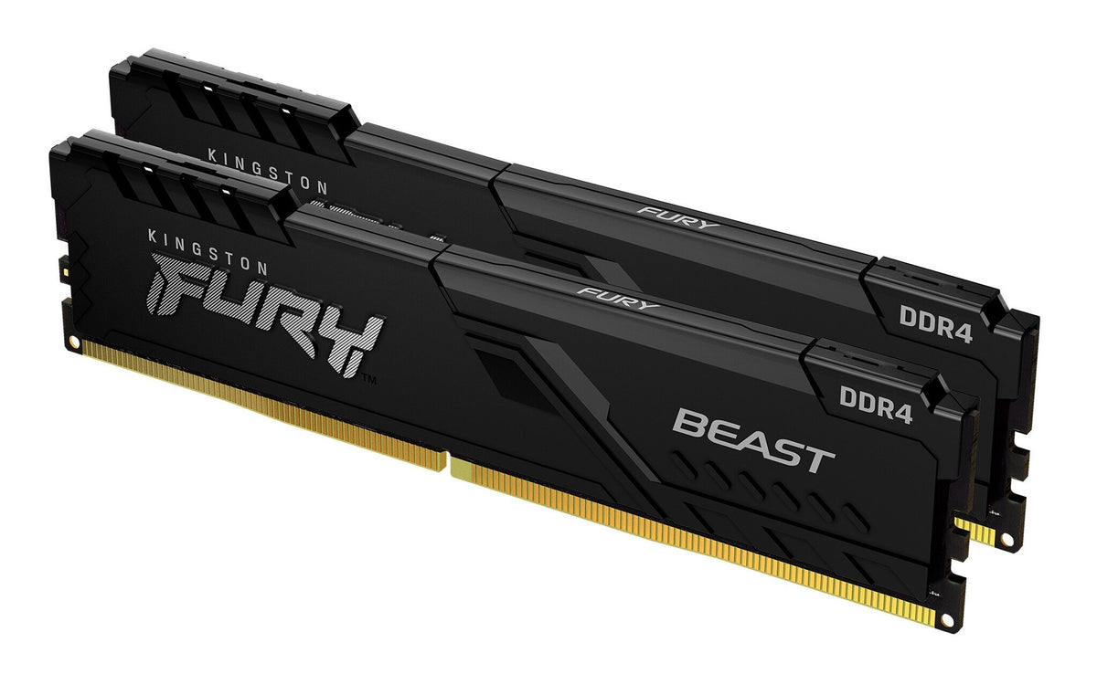 Kingston Technology FURY Beast Black - 16 GB 2 x 8 GB 2666MT/s DDR4 memory module